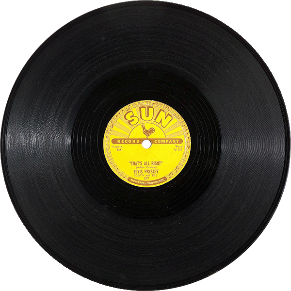 78 Rpm That's All Right Sun 209 First print