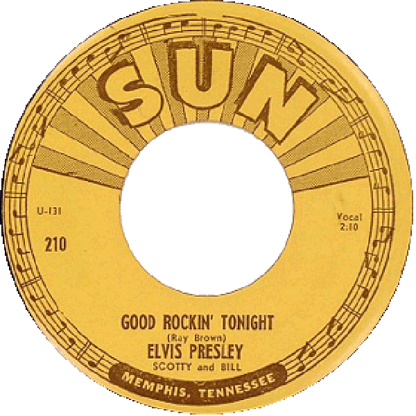 SP Good Rockin' Tonight Sun 210 1st print
