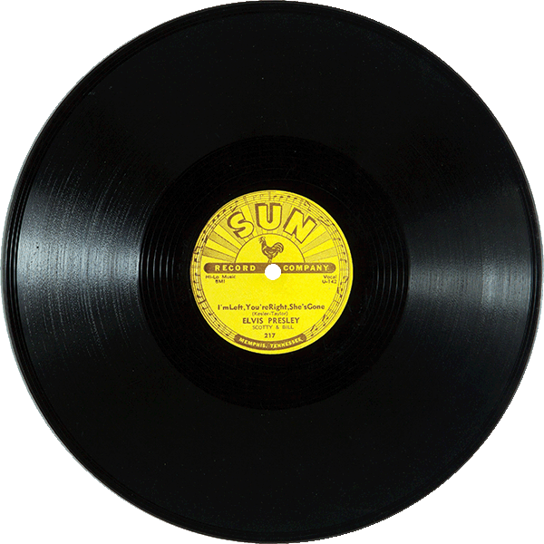78 Rpm I'm Left You're Right She's Gone Sun 217