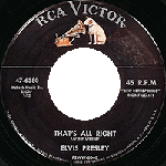 SP 45 RPM That's All Right RCA Victor 47-6380