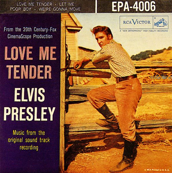 EP Love Me Tender RCA EPA-4006