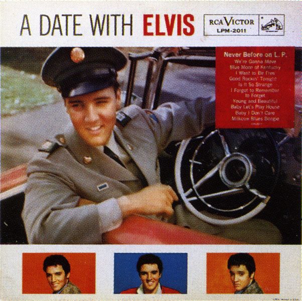 LP A Date With Elvis - RCA LPM 2011