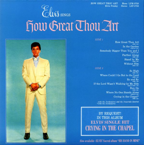 LP How Great Thou Art RCA LSP 3758