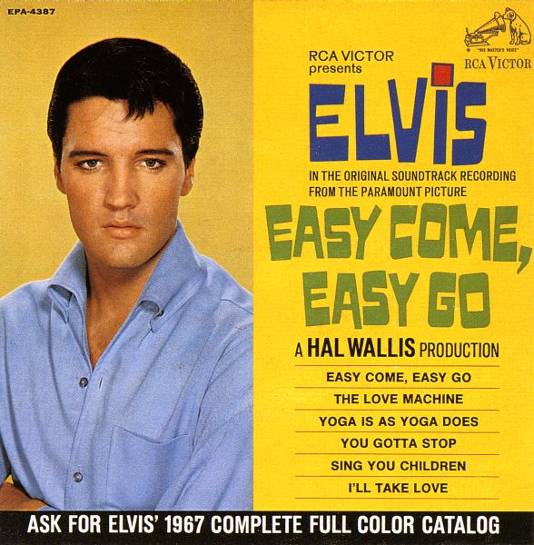 EP Easy Come Easy Go RCA EPA-4387