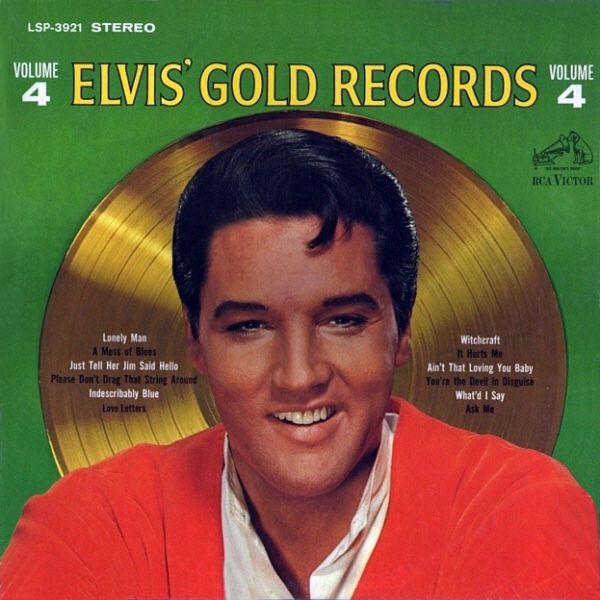 LP  Elvis' Gold Records Vol 4 RCA LSP 3921