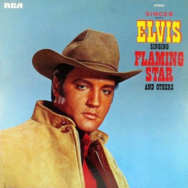 LP Singer Presents Elvis Singing Flaming Star RCA PRS 279