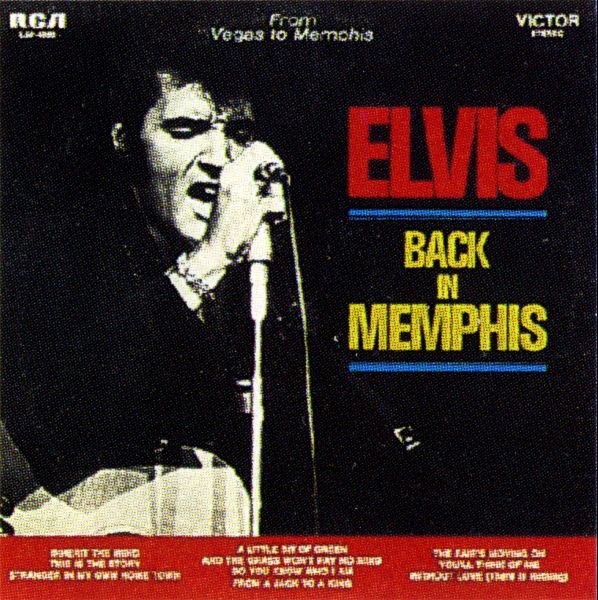LP Back In Memphis RCA LSP 6020