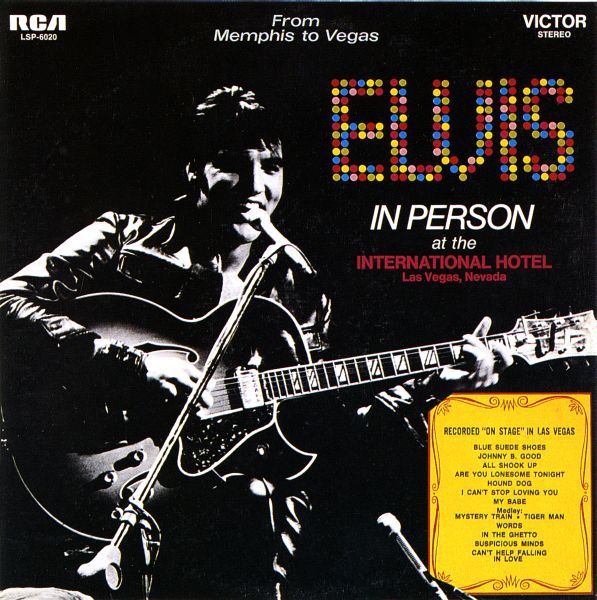 LP  Elvis In Person RCA LSP 6020