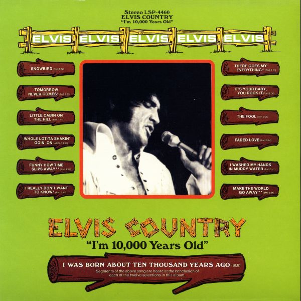 LP Elvis Country RCA LSP 4460