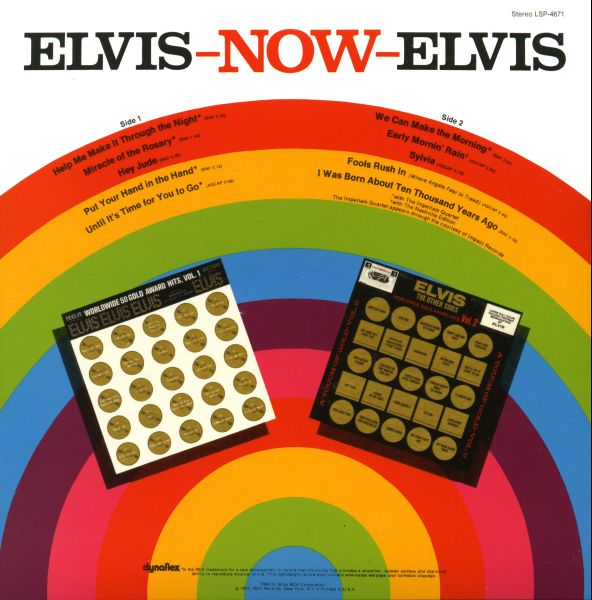 LP Elvis Now RCA LSP 4671