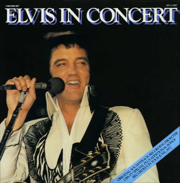 LP Elvis In Concert RCA APL 2 2587