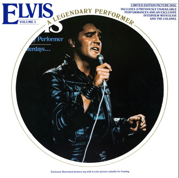 LP Elvis - A Ledendary Performer, Volume 3 - RCA CPL 1 3078

