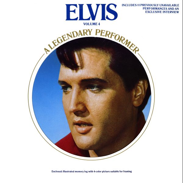 LP Elvis, A Legendary Performer Vol 1 RCA CPL1-4848