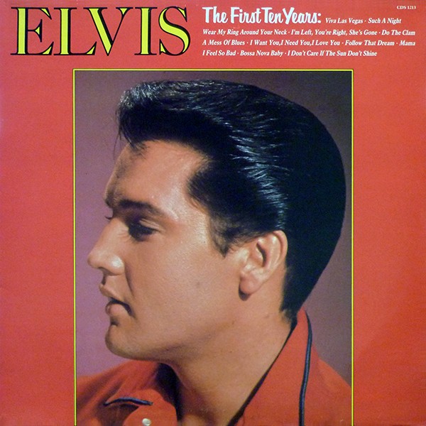 LP Elvis The First Ten Years - CDS 1213