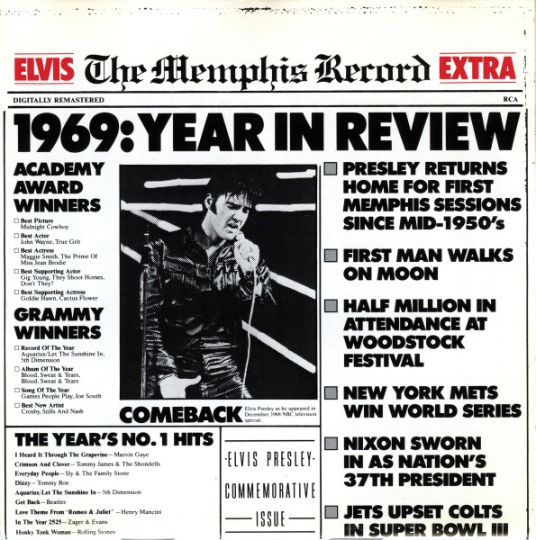 CD The Memphis Record RCA 6221-2-R