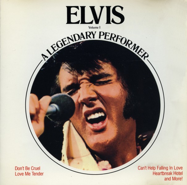CD Elvis - A Ledendary Performer, Volume 1 - RCA CAD1-2705
