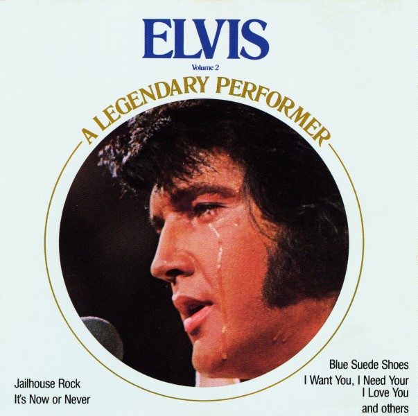 CD Elvis - A Ledendary Performer, Volume 2 - RCA CAD1-2706
