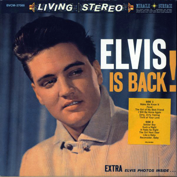 CD Mini LP RCA BMG Jp BVCM-37088 Elvis Is Back!