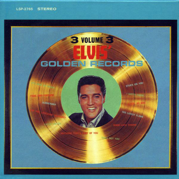 CD Mini LP RCA BMG Jp BVCM-37190 Elvis Golden Records Vol 3