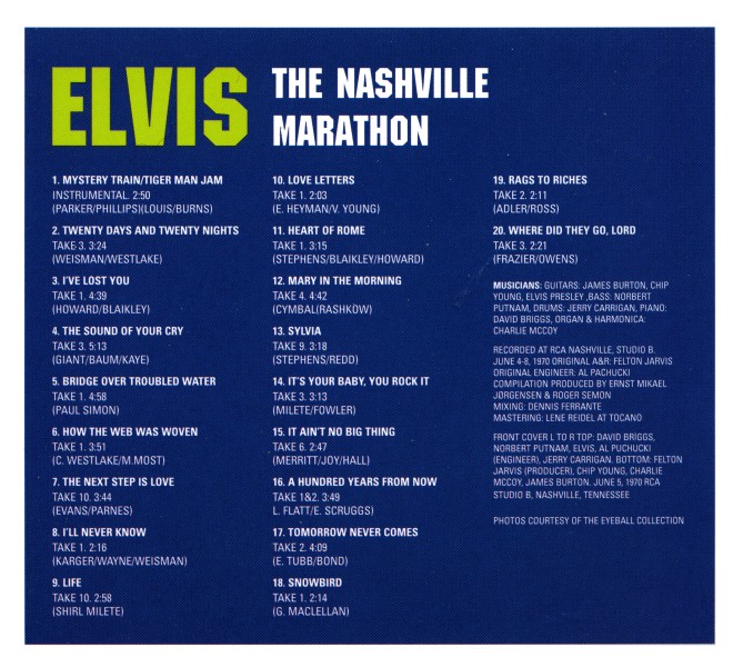CD The Nashville Marathon FTD 74321 95046-2