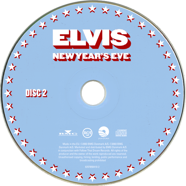 CD Elvis New Year's Eve FTD 8287650410-2
