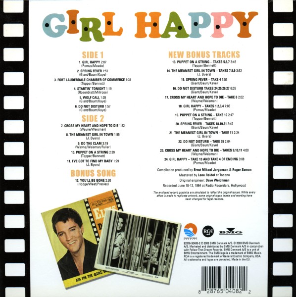 CD Girl Happy FTD 82876-50408-2