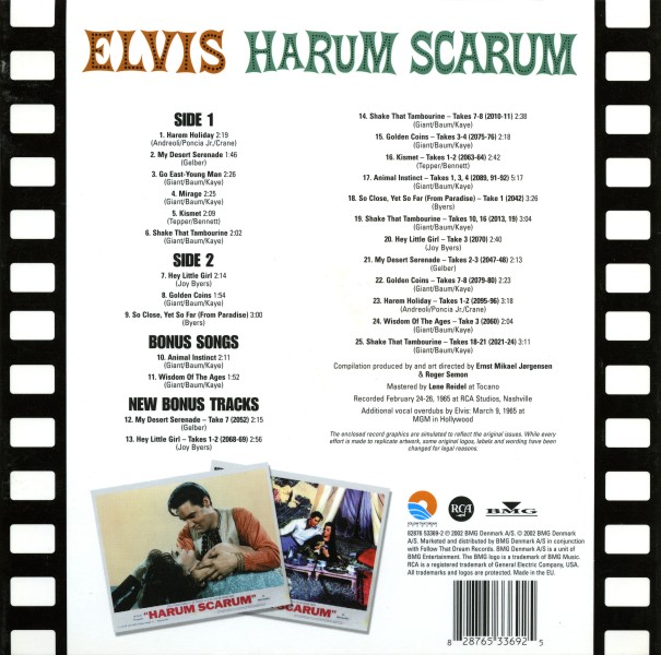 CD Harum Scarum FTD 82876-53369-2