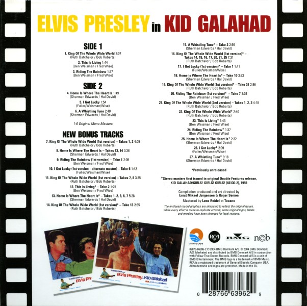 CD Kid Galahad FTD 82876 66396-2