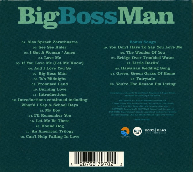 CD Big Boss Man FTD 82876-67970-2