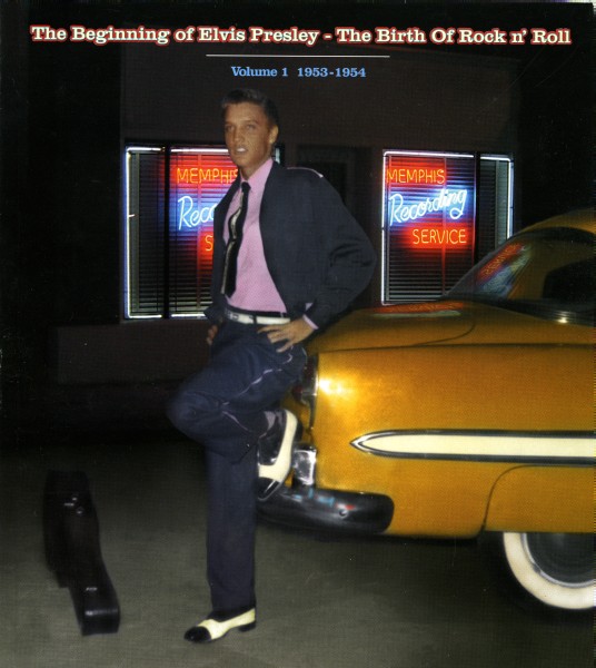 DVD Book The Beginning Of Elvis Presley The Birth Of Rock 'n' roll Volume 1 1953-1954 MRS 100209