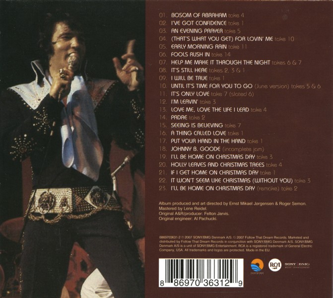 CD I Sing All Kinds The Nashville 1971 Sessions FTD 88697 03631-2