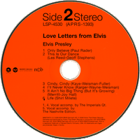  CD Love Letters From Elvis FTD 88697 29701-2