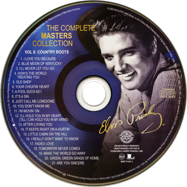 CD The Complete Masters Collection Vol 8: Country Roots FM RCA Legacy 88697 61261 2