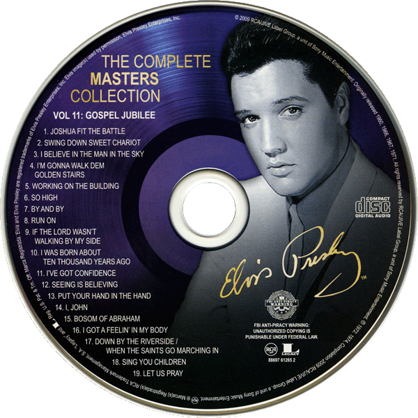 CD The Complete Masters Collection Vol 11: Gospel Jubilee FM RCA Legacy 88697 61265 2