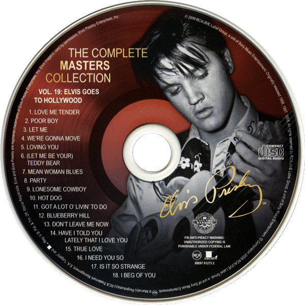 CD The Complete Masters Collection Vol 19: Elvis Goes To Hollywood FM RCA Legacy 88697 61275 2
