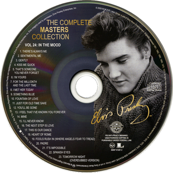CD The Complete Masters Collection Vol 24: In The Mood FM RCA Legacy 88697 61281 2