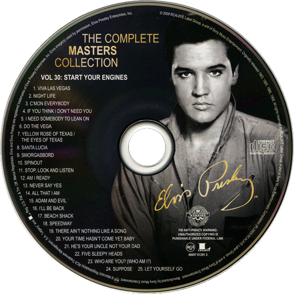 CD The Complete Masters Collection Vol 30: Start Your Engines FM RCA Legacy 88697 61291 2