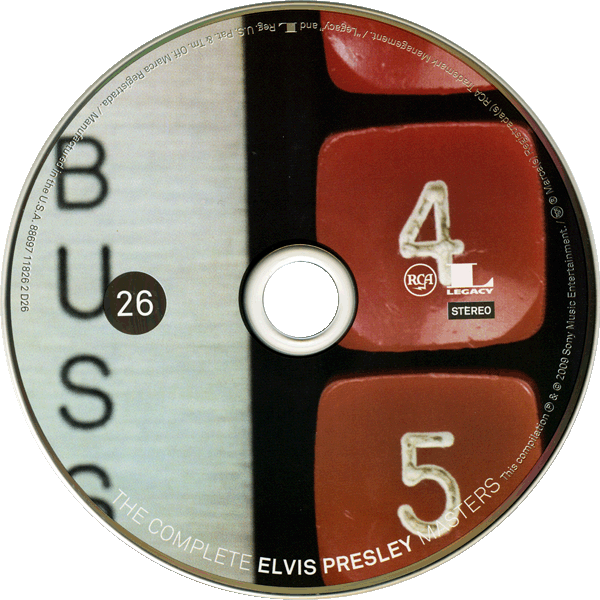 CD The Complete Elvis Presley Masters Vol 26 1973-1975 Sony RCA Legacy 88697 11826 2 D26