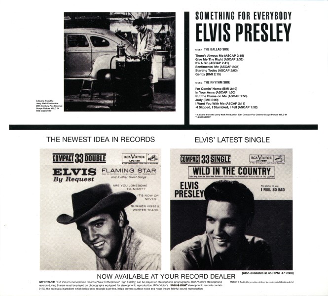 CD Elvis Is Back Legacy Edition 88697 762332
