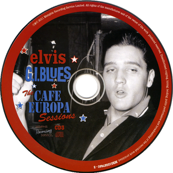 CD Book G.I. Blues The Cafe Europa Sessions MRS 10027460