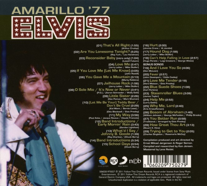 CD Amarillo '77 FTD 506020-975027