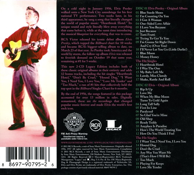 CD Elvis Presley Legacy Edition 88697 90795 2