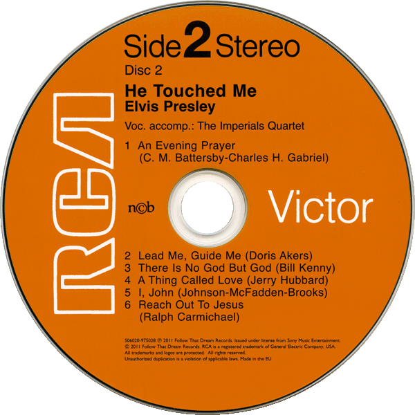 CD FTD He Touched Me 506020-975028