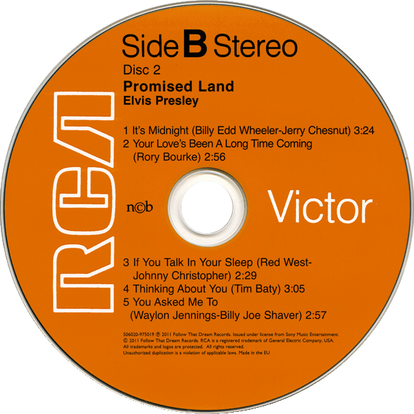 CD Promised Land FTD 506020-975019