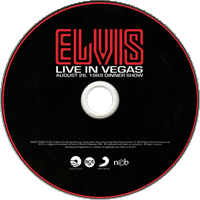  CD Elvis Live In Vegas August 26, 1969 Dinner show FTD 506020 975023