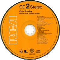 CD-DVD Elvis Prince From Another Planet Sony RCA Legacy 88691953882