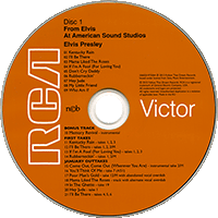 CD From Elvis At American Studio FTD 506020-975064