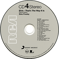 CD Sony RCA Legacy That's The Way It Is 88843051762