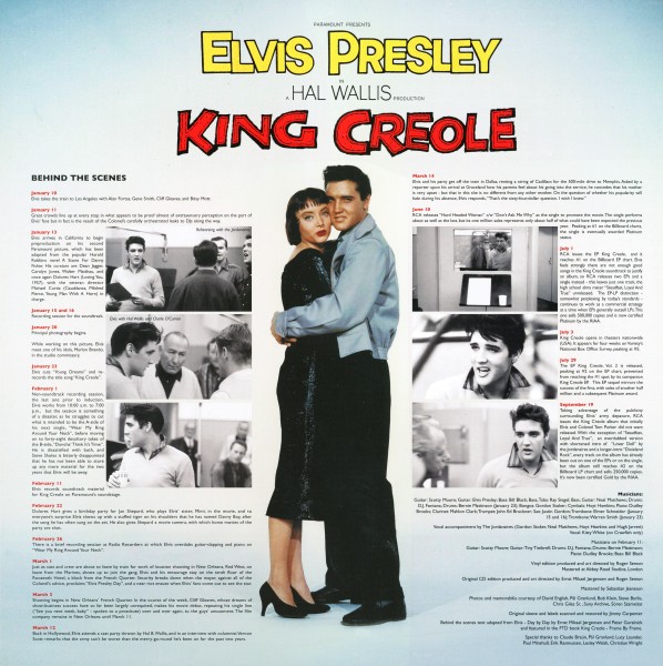 LP King Creole the Original Session Monitor Mixes  FTD 506020-975099