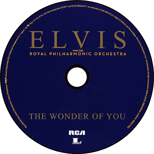 CD LP Box The Wonder Of You With The Philharmonic Orchestra Sony RCA Legacy 88985371882